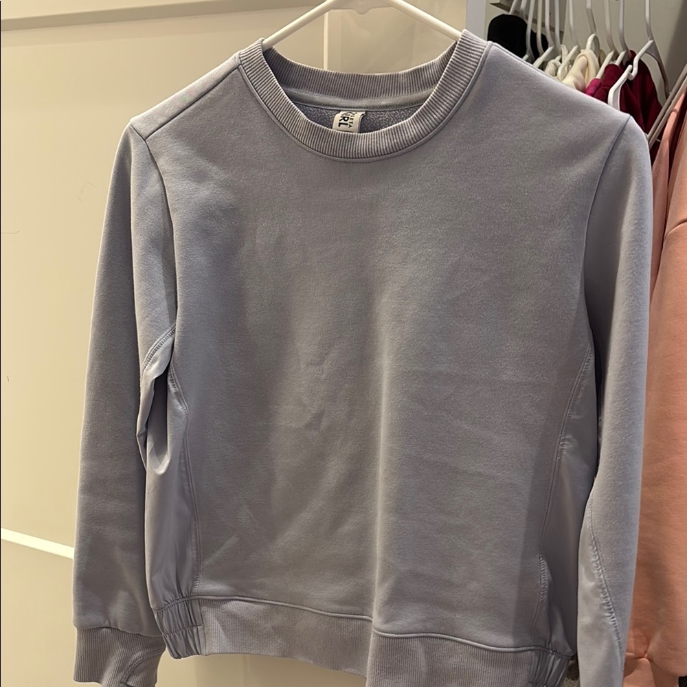 Athleta lavender crewneck